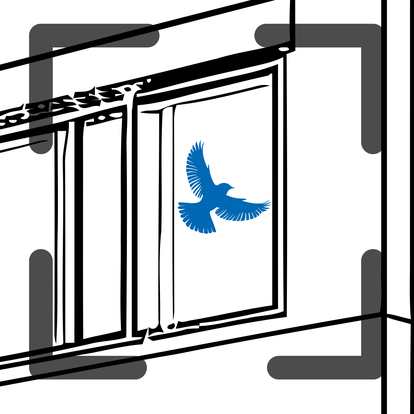 Aufnahme Scheibenabdruck